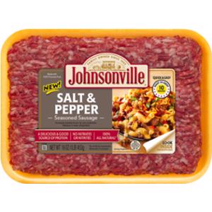 Johnsonville Salt & Pepper Ground Sausage