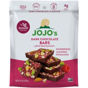 Jojo's Dark Chocolate Raspberry Almond Pistachio Bars