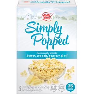 Jolly Time Simply Popped Microwave Popcorn