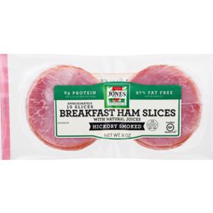 Jones Hickory Smoked Breakfast Ham Slices