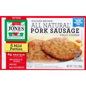 Jones Pork Sausage Patties