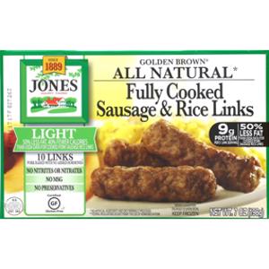 Jones Sausage & Rice Links