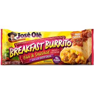 Jose Ole Egg & Sausage Breakfast Burrito