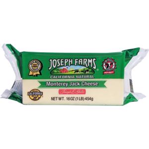 Joseph Farms Monterery Jack Cheese Block