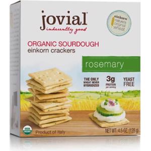 Jovial Rosemary Sourdough Einkorn Crackers