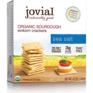 Jovial Sea Salt Sourdough Einkorn Crackers
