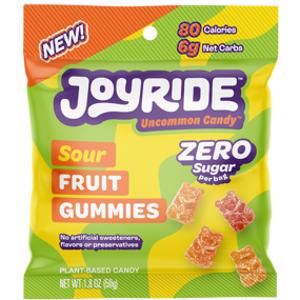 Joyride Zero Sour Fruit Gummies
