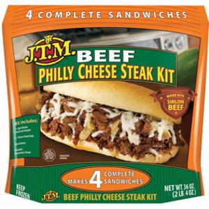 JTM Beef Philly Cheese Steak Kit