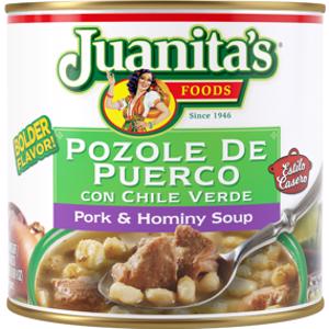 Juanita's Pozole De Puerco Pork & Hominy Soup