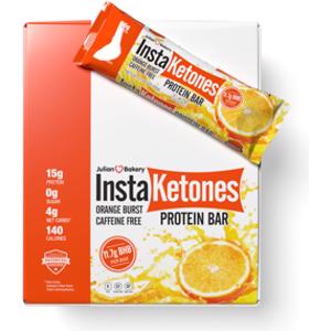 Julian Bakery InstaKetones Orange Burst Protein Bar