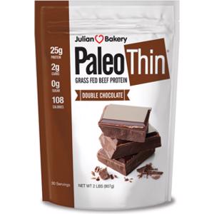 Julian Bakery Paleo Thin Double Chocolate Grass Fed Beef Protein