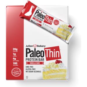 Julian Bakery Paleo Thin Vanilla Cake Protein Bar