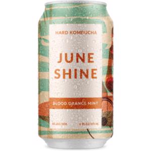 JuneShine Blood Orange Mint Hard Kombucha