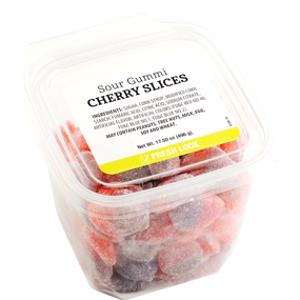 JVF Sour Gummi Cherry Slices