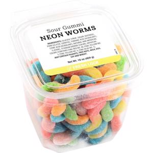 JVF Sour Gummi Neon Worms