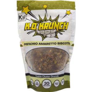 K.O. Krunch Pistachio Amaretto Biscotti Granola