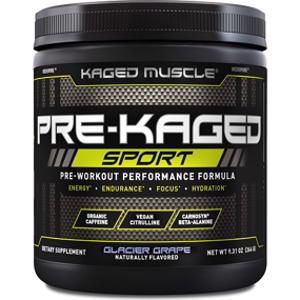 Kaged Muscle Pre-Kaged Sport Pre-Workout Glacier Grape