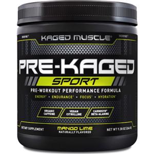 Kaged Muscle Pre-Kaged Sport Pre-Workout Mango Lime
