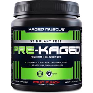 Kaged Muscle Stimulant Free Pre-Kaged Pre-Workout Fruit Punch