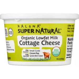 Kalona Super Natural Organic Lowfat Cottage Cheese