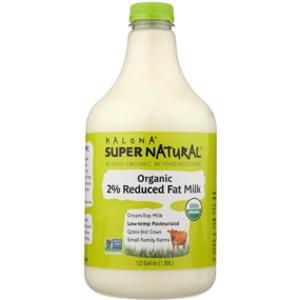 Kalona Super Natural Organic Reduced Fat Milk