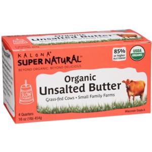 Kalona Super Natural Organic Unsalted Butter