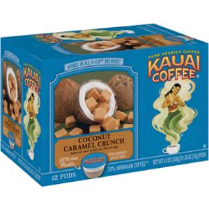 Kauai Coffee Coconut Caramel Crunch Coffee Pods