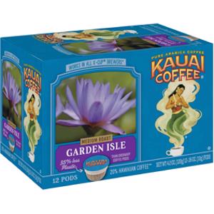 Kauai Coffee Garden Isle Coffee Pods
