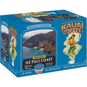 Kauai Coffee Na Pali Coast Coffee Pods
