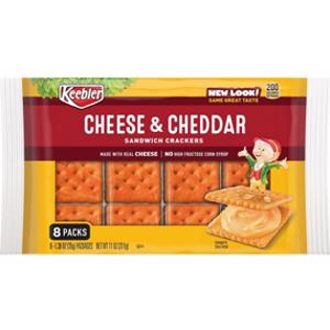 Keebler Cheese & Cheddar Sandwich Crackers