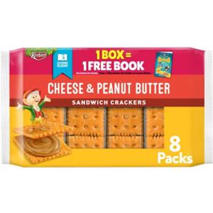 Keebler Cheese & Peanut Butter Sandwich Crackers