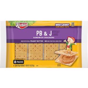 Keebler PB & J Sandwich Crackers