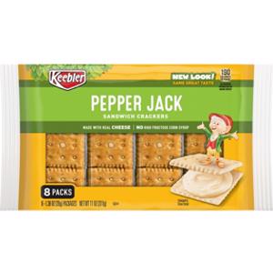 Keebler Pepper Jack Sandwich Crackers