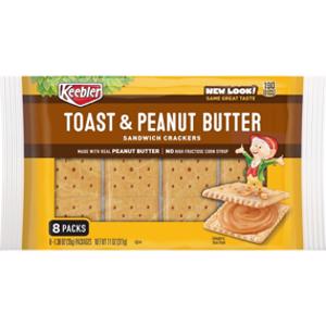 Keebler Toast & Peanut Butter Sandwich Crackers