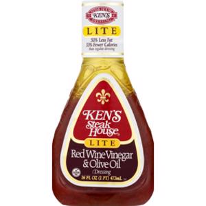 Ken's Steakhouse Lite Red Wine Vinegar & Olive Oil Dressing