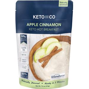 Keto and Co Apple Cinnamon Keto Hot Breakfast