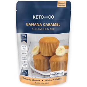 Keto and Co Banana Caramel Keto Muffin Mix