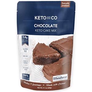 Keto and Co Keto Chocolate Cake Mix