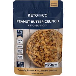 Keto and Co Keto Peanut Butter Crunch Granola