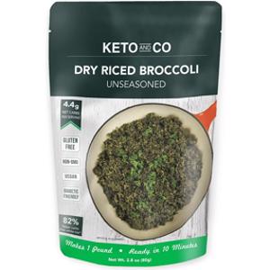 Keto and Co Unseasoned Dry Riced Broccoli