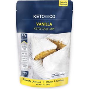Keto and Co Vanilla Keto Cake Mix