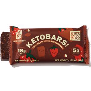 KetoBars Chocolate Covered Strawberry Bar