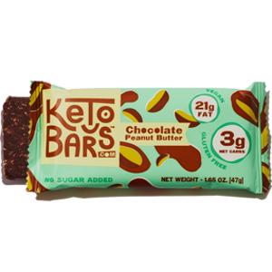 KetoBars Chocolate Peanut Butter Bar