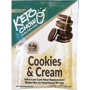 Keto Chow Cookies & Cream