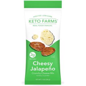 Keto Farms Cheesy Jalapeno Crunchy Cheese Mix