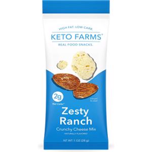Keto Farms Zesty Ranch Crunchy Cheese Mix