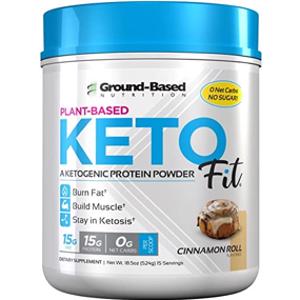 Keto Fit Cinnamon Roll Plant-Based Protein