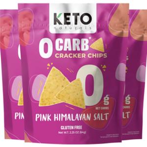 Keto Naturals Pink Himalayan Salt Cracker Chips