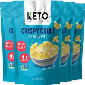Keto Naturals Sea Salted Crispy Cauli Bites