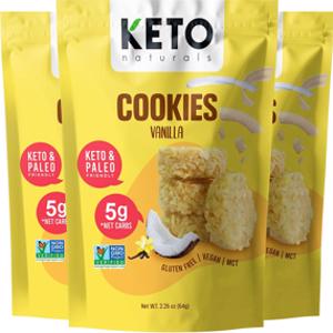 Keto Naturals Vanilla Coconut Cookies